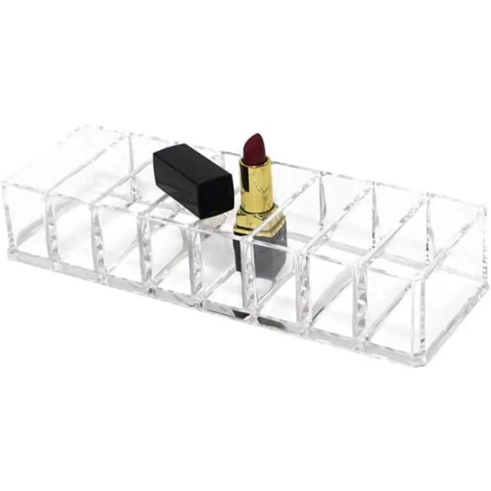4 Pack Acrylic Compact Organizer Cosmetics Beauty Care Powder Holder Blushes